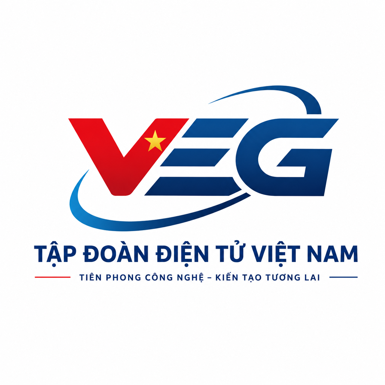 Logo Tập Đoàn Điện Tử Việt Nam - Vietnam Electronics Group